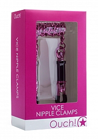 Vice Nipple Clamps - Pink