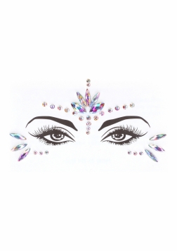 Dazzling Eye Contact  Bling Sticker