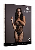 Lace and Fishnet Bodystocking - One Size