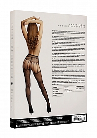 Crotchless Cut-Out Pantyhose - One Size