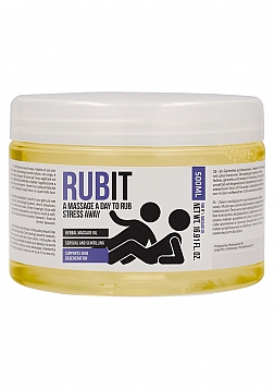 Rub It - A Massage A Day To Rub Stress Away - 17 fl oz / 500 ml