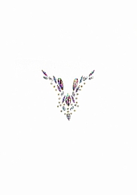 Dazzling Deep-V Cleavage Bling Sticker