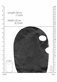 Mask with Eye and Mouth Opening