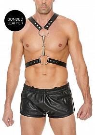 Men\'s Harness with Metal Bit - One Size