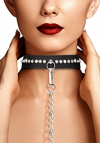 Collar with Belt and Diamonds