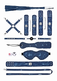 Denim Bondage Kit – Blue..