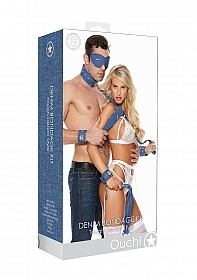 Denim Bondage Kit – Blue..