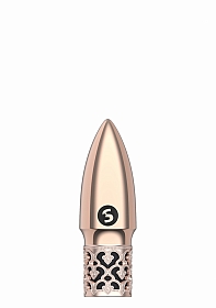 Royal Gems - Glitter - ABS Rechargeable Bullet - Rose Gold..