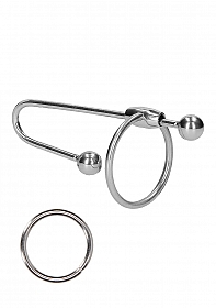 Stainless Steel Penis Plug with Ball - 0.4\