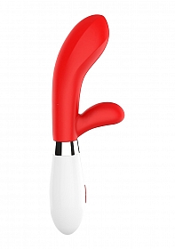 Achilles - Ultra Soft Silicone - 10 Speeds - Red