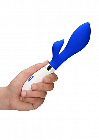 Achelois - Ultra Soft Silicone - 10 Speeds - Neon Royal Blue..