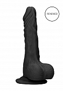 Dong with testicles 9'' - Black