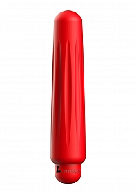 Delia - ABS Bullet With Silicone Sleeve - 10-Speeds