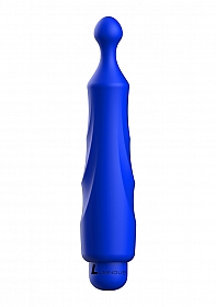 Dido - ABS Bullet With Sleeve - 10-Speeds - Royal Blue