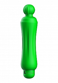 Demi - ABS Bullet With Sleeve - 10-Speeds - Green