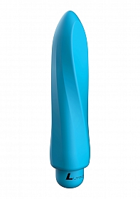 Myra - ABS Bullet With Silicone Sleeve - 10-Speeds - Turqiose..