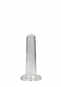 5,3'' / 13,5cm Non Realistic Dildo Suction Cup - Transparent