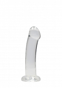 6,7'' / 17cm Non Realistic Dildo Suction Cup - Transparent