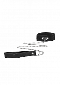 Velcro Collar with Leash and Handcuffs