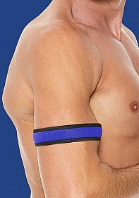 Ouch Puppy Play - Neoprene Armbands - Blue