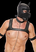 Ouch Puppy Play - Neoprene Puppy Kit L/XL - Black