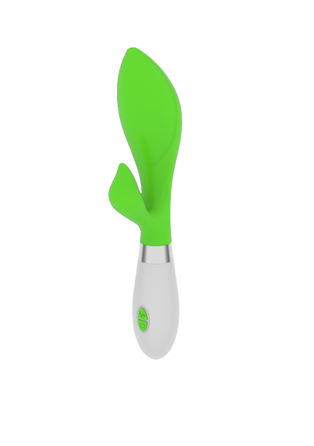 Achelois - Ultra Soft Silicone - 10 Speeds - Neon Green..