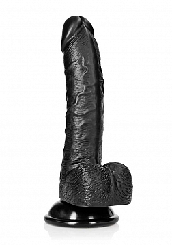 Dildo with Balls and Suction Cup - 7''/ 18 cm