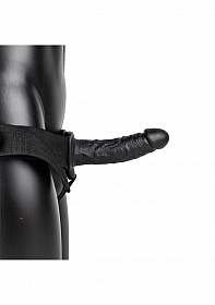 Hollow Strap-on without Balls - 6'' / 15,5 cm - Black