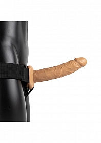 Hollow Strap-on without Balls - 8'' / 20,5 cm - Tan