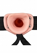 Vibrating Hollow Strap-On without Balls - 6\