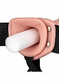 Vibrating Hollow Strap-On without Balls - 6\