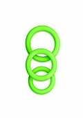 Cockring Set - Glow in the Dark - 3 Pieces