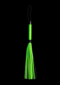 Flogger - Glow in the Dark - Neon Green/Black