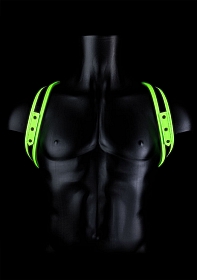Sling Harness - Glow in the Dark - Neon Green/Black - L/XL