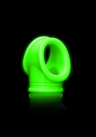 Cockring & Ball Strap - Glow in the Dark