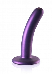 Smooth G-Spot Dildo - 5'' / 12 cm - Metallic Purple