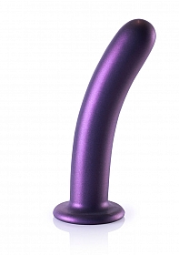 Smooth G-Spot Dildo - 7'' / 17 cm - Metallic Purple