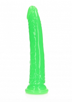 Slim Dildo Glow in the Dark - 10'' / 26 cm