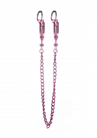 Helix Nipple Clamps - Pink