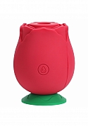 The Rose - 10 Speed Air Pulse Vibe - Silicone - Rech