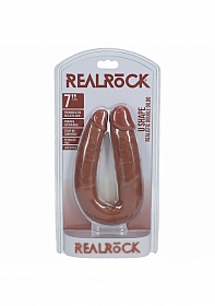 RealRock Ultra Realistic Skin - U Shaped Double Dildo 7\