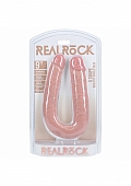 RealRock Ultra Realistic Skin - U Shaped Double Dildo 9\