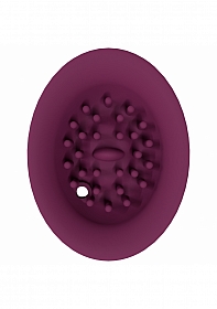 Twitch 3 - Rechargeable Vibrator & Suction - Silicone - 10 Speed - Burgundy