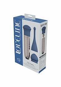 LoveLine - The Thrill - 10 Speed - Silicone - Rechargeable - Splashproof - Blue