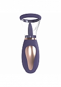 Pumped - Enhance - Automatic - 13-Speed - Silicone - Rechargeable Vulva & Breast Pump - Purple
