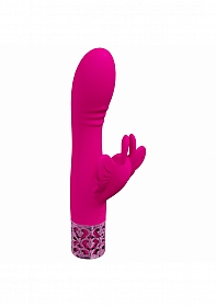 Royal Gems - Monarch - 10 Speed Silicone Rechargeable Vibrator - Pink
