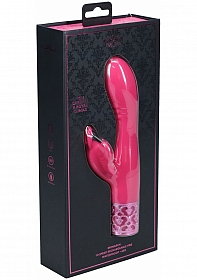 Royal Gems - Monarch - 10 Speed Silicone Rechargeable Vibrator - Pink