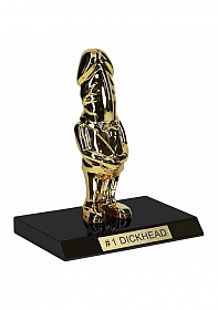 The Dickheads - Trofeo - Base de oro y negro
