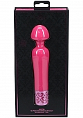 Royal Gems - Scepter - 10 Speed Silicone Rechargeable Vibrator - Pink
