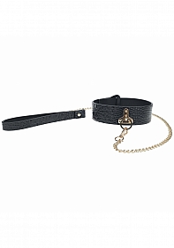 Ouch! Rome Collection - Collar with Leash